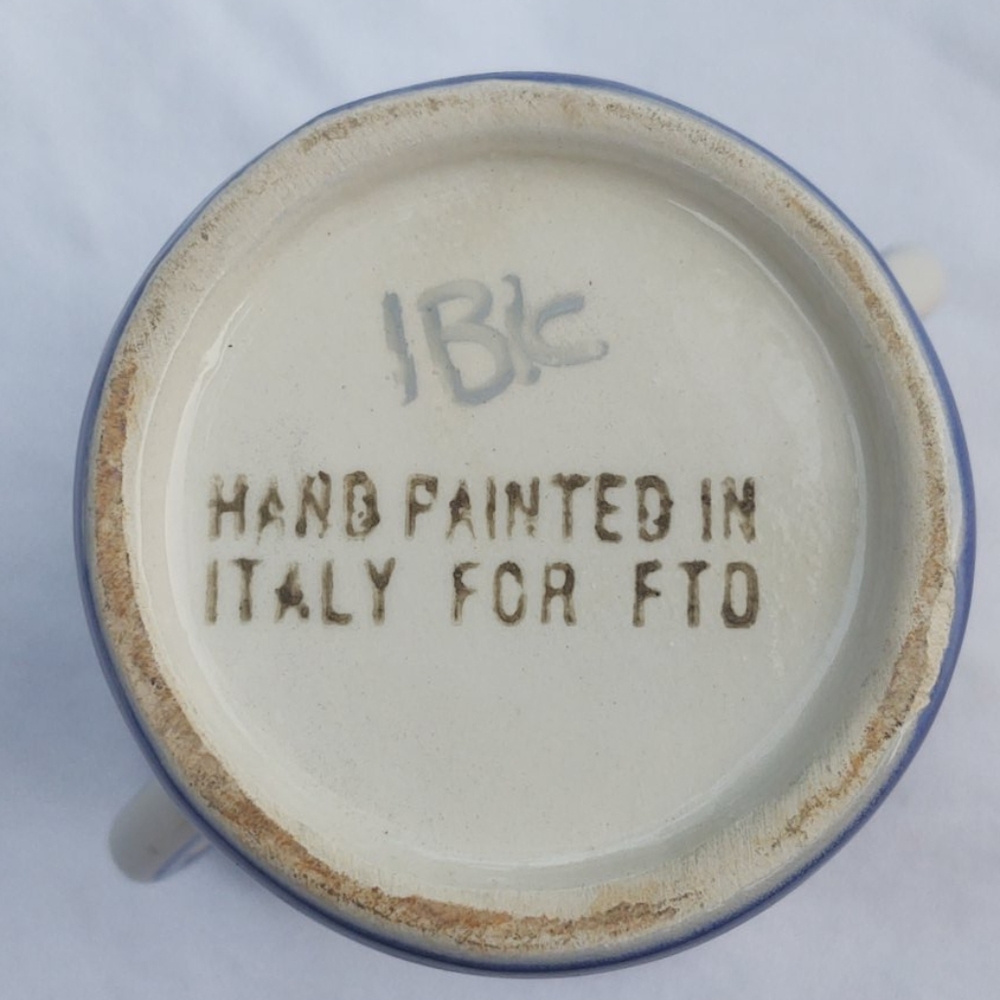 Vase Hand Painted in Italy ⭐⭐⭐⭐⭐ - Picture 3 of 5